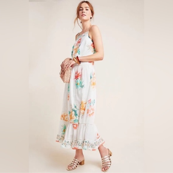 Farm Rio Lantanas Maxi Dress - Picture 3 of 14